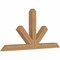 Ekena Millwork Saratoga Timber Gable Bracket, Western Red Cedar, 84"W x 42"H x 5 1/2"D x 5 1/2"F, 12/12 Pitch GBW084X42X0606SAR00SWR - alternate 5